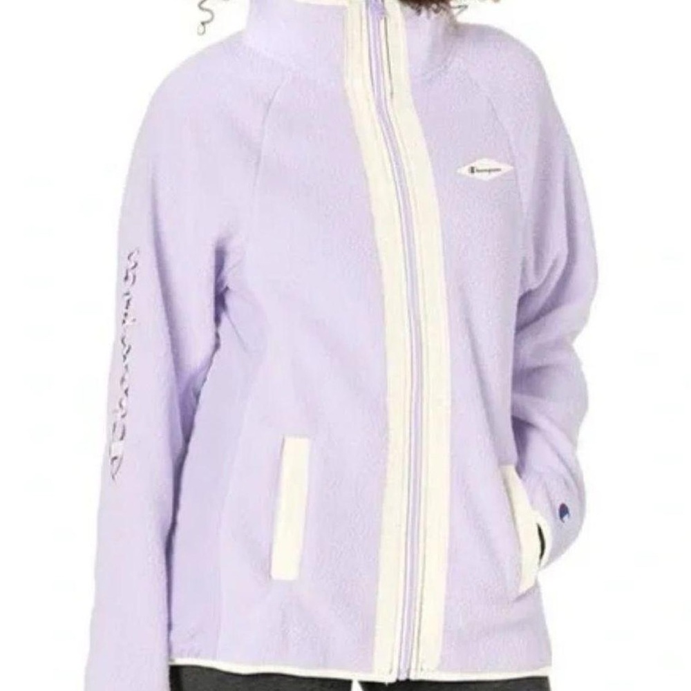 Champion Lilac Sherpa Zip Up Jacket